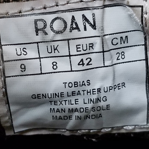 Roan by Bed Stu TOBIAS Mens Distressed Lace Up Leather Chukka Ankle Boots Brown - Picture 13 of 13